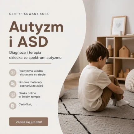 DIAGNOZA I TERAPIA DZIECKA Z AUTYZMEM, ZESPOŁEM ASPERGERA, ZABURZENIAMI ZE SPEKTRUM (ASD)