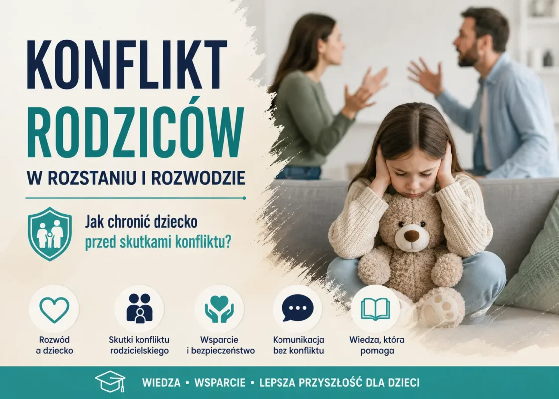 Konflikt rodziców w rozstaniu i rozwodzie – wsparcie dziecka podczas rozwodu