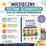 Miesięczny zestaw zajęć dla oddziałów przedszkolnych