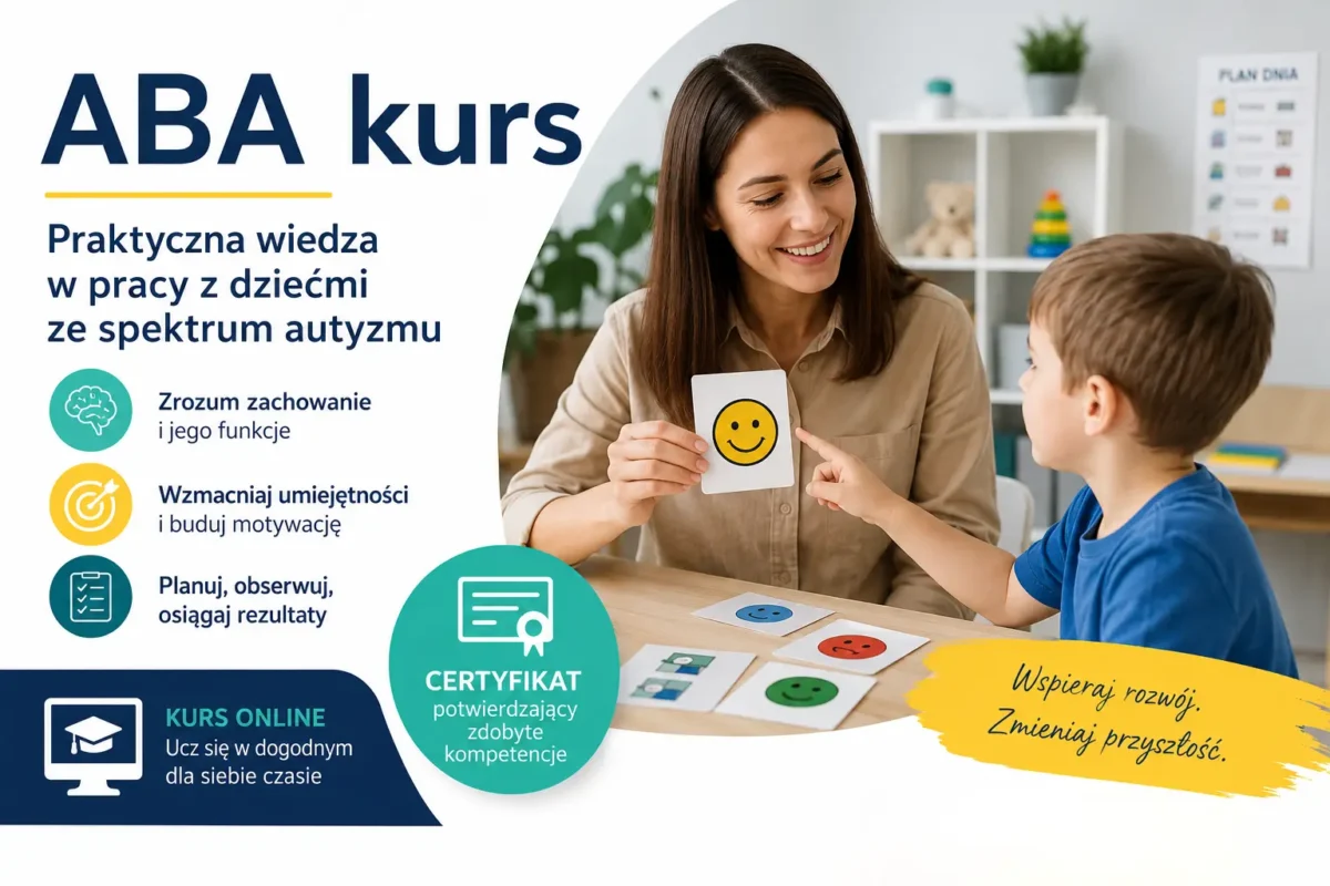 aba kurs online terapia dzieci z autyzmem pro edukacja