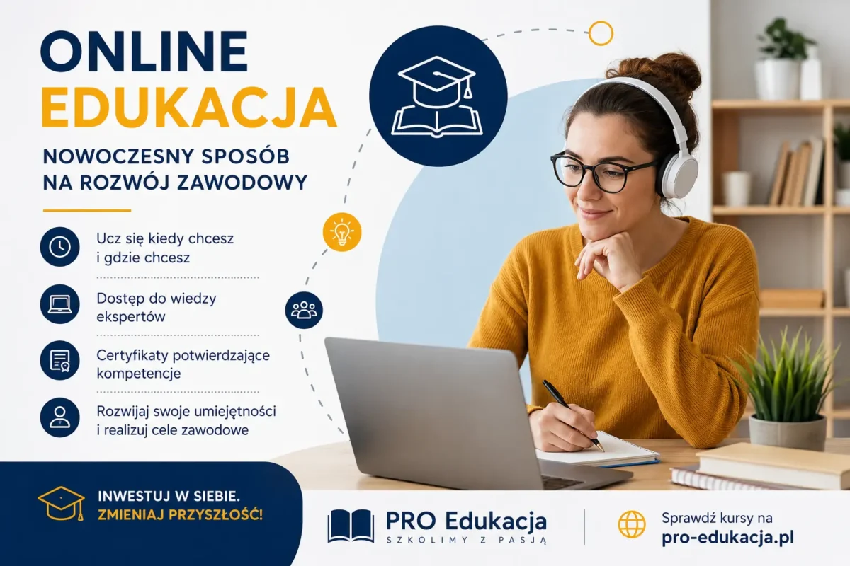 Online edukacja - dlaczego coraz więcej osób wybiera naukę przez internet?