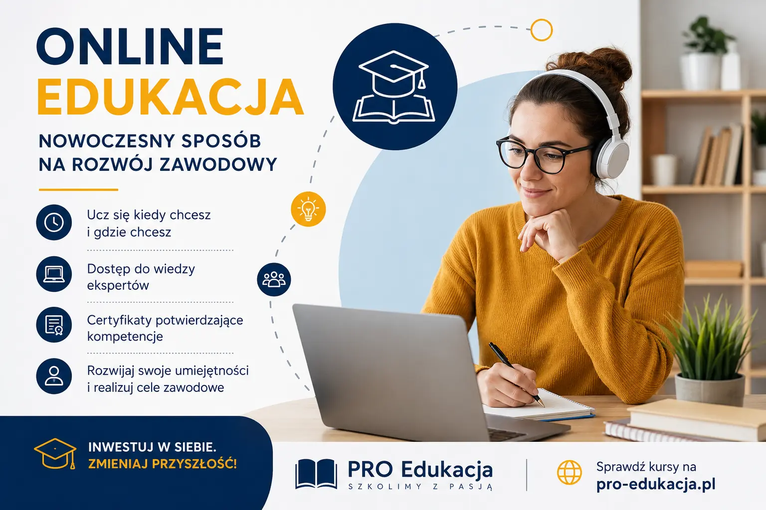 Online edukacja - dlaczego coraz więcej osób wybiera naukę przez internet?