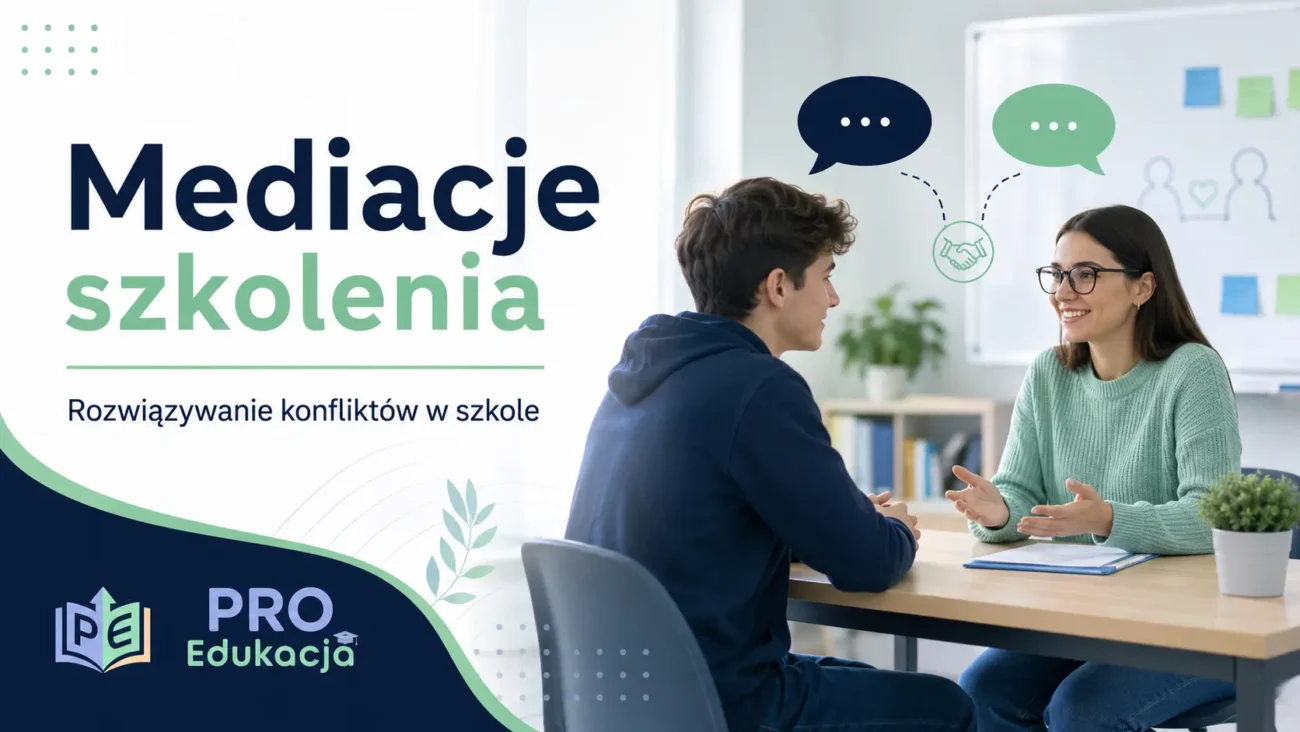 Mediacje szkolenia - jak zdobyć kompetencje do rozwiązywania konfliktów w szkole