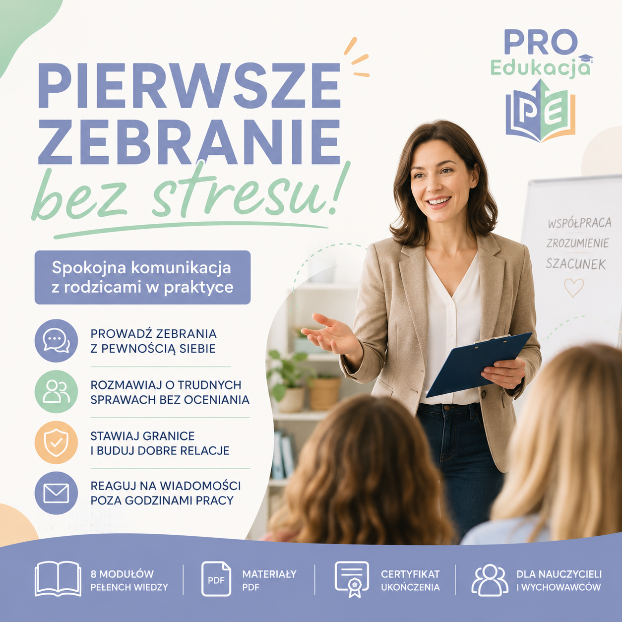 54c46646-7a1d-4b9f-b33e-3ed4d1a098b8 Certyfikowany Kurs - Pierwsze zebranie bez stresu - obrazek 1